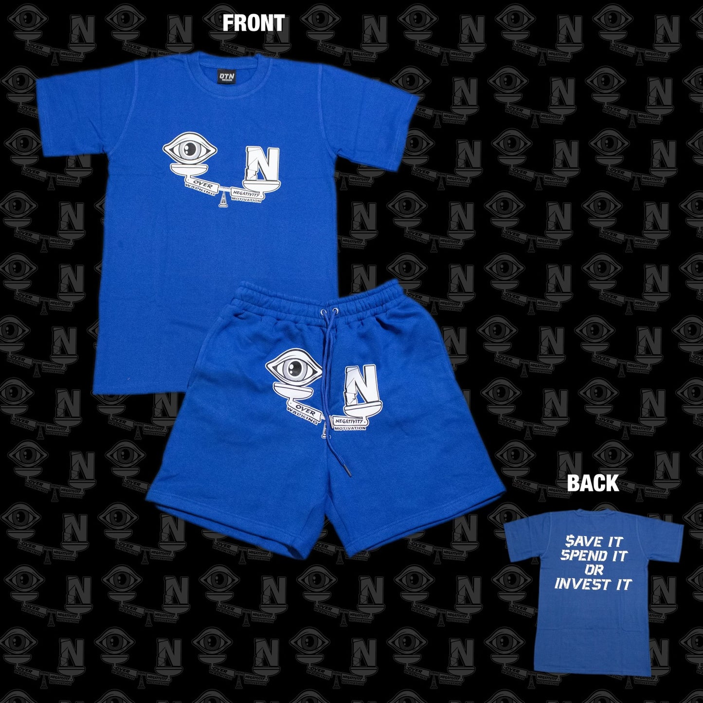 OTN Men Short Set (CLICK for different COLOR)